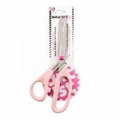 Ножницы Sharpist раскройные 21см для леворуких,розовые ручки