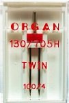Иглы Organ двойные 100/4 (1шт) от Швеймаркет