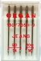 картинка Иглы Organ 90(3шт)-100(2шт) для джинсов  от Швеймаркет
